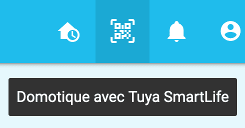 Icône pour configurer la domotique avec Tuya SmartLife sur MyHome&me